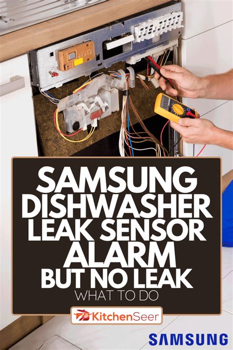 Samsung Dishwasher Leaking